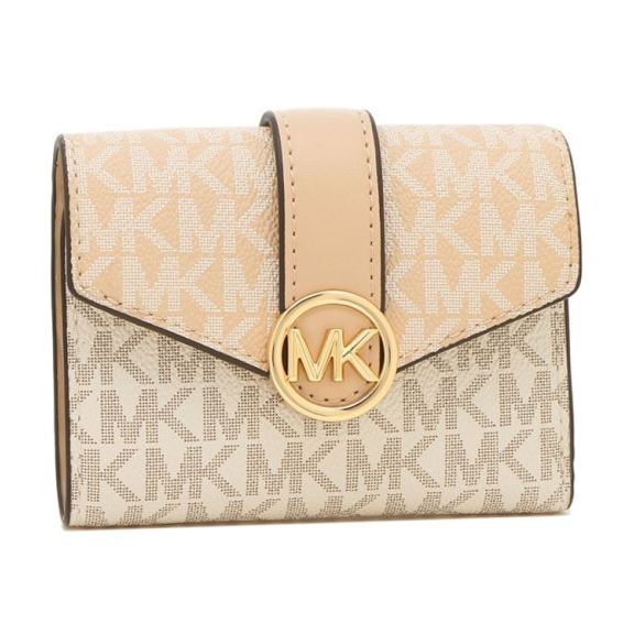MICHAEL KORS Carmen Medium Flap Trifold Wallet