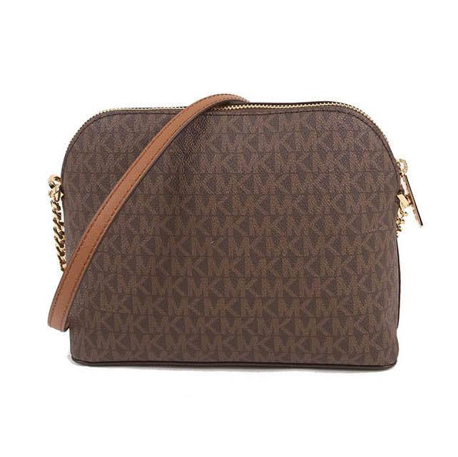 M.I.C.H.A.E.L K.O.R.S Medium Signature Dome Crossbody Jet Set Travel Bag