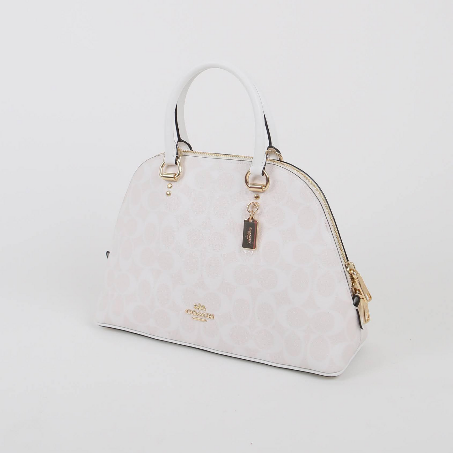 COACH Katy Satchel Bag with Detachable Strap for Shoulder/Crossbody Wear