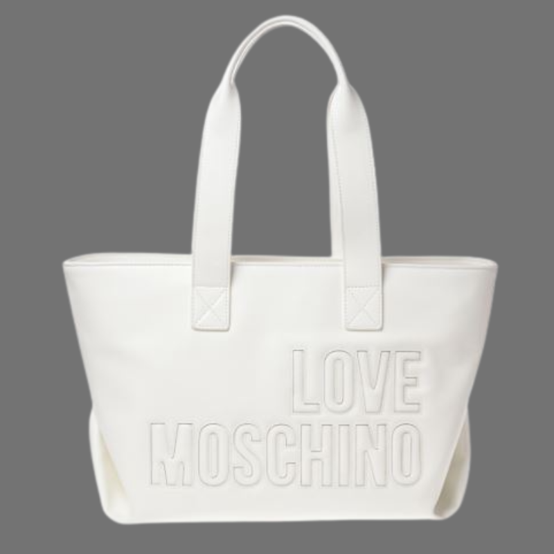 L.O.V.E M.O.S.C.H.I.N.O Woman Shopper/Tote Bag
