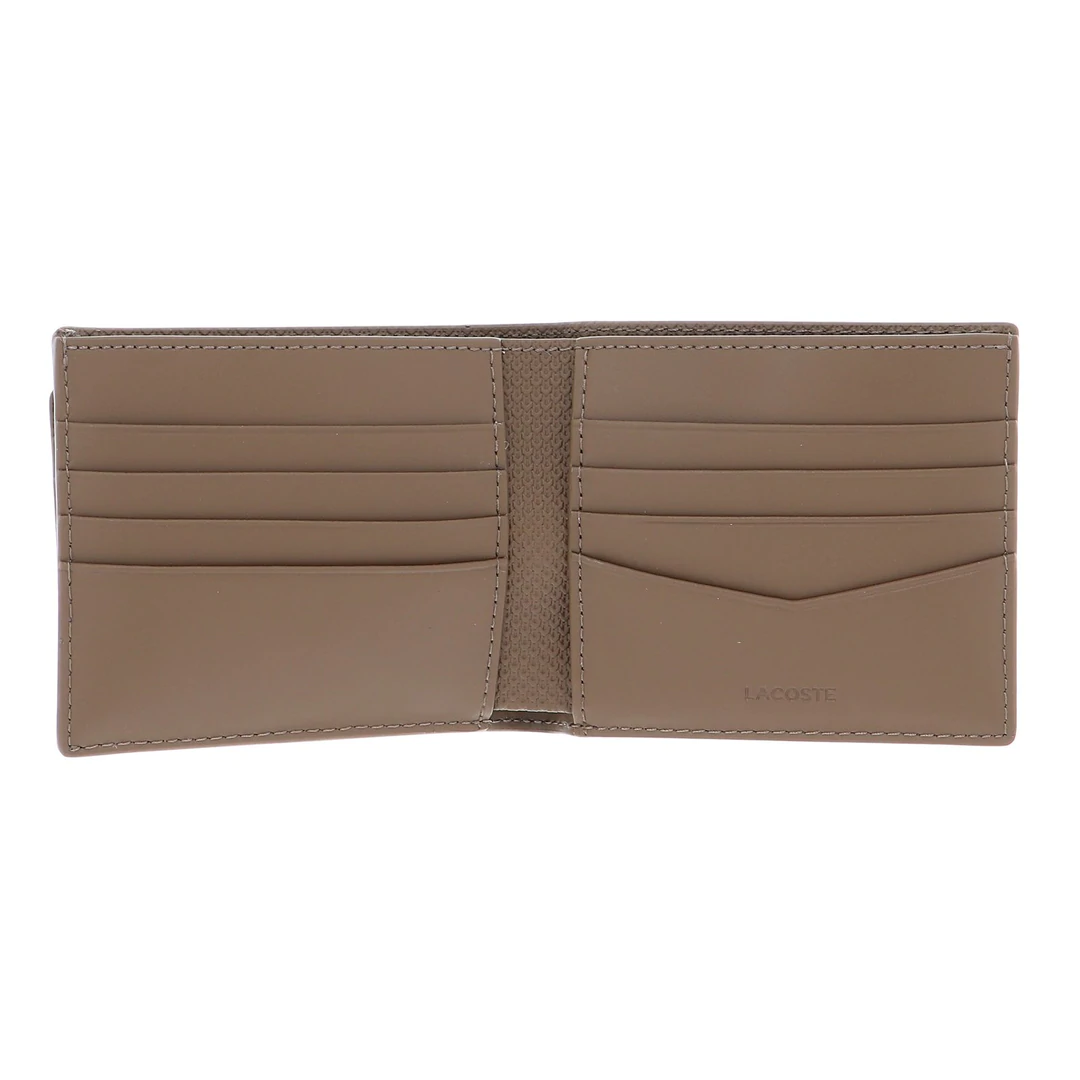 LACOSTE Men's Chantaco Billfold with Detachable Card Holder