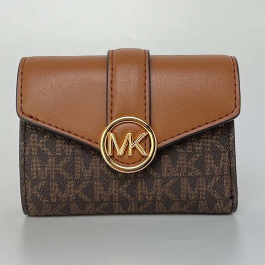 MICHAEL KORS Carmen Medium Flap Trifold Wallet