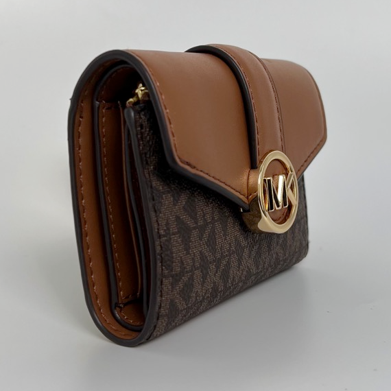 MICHAEL KORS Carmen Medium Flap Trifold Wallet