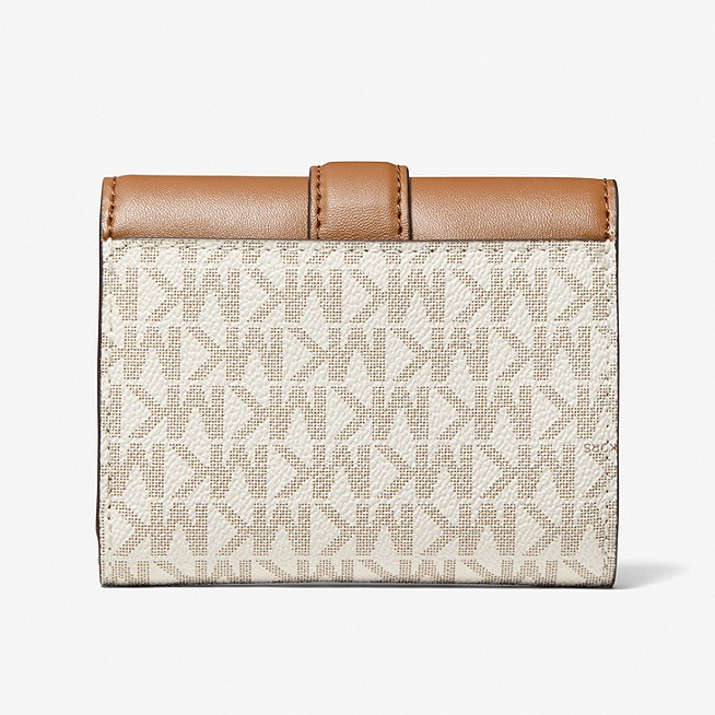 MICHAEL KORS Carmen Medium Flap Trifold Wallet