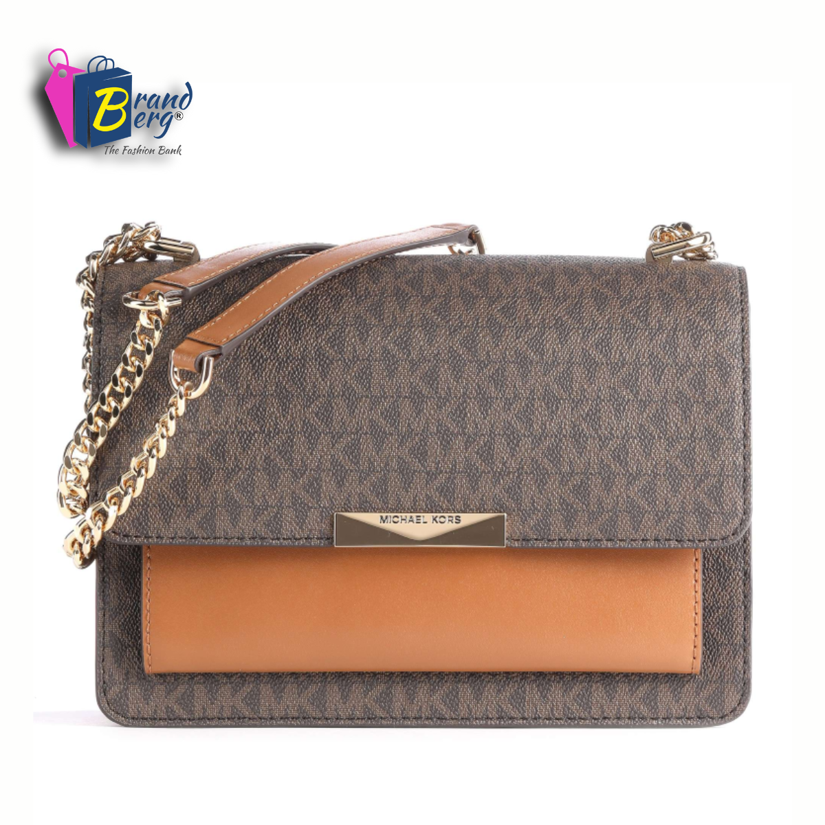 M.I.C.H.A.E.L K.O.R.S Jade Shoulder bag imitation leather dark brown