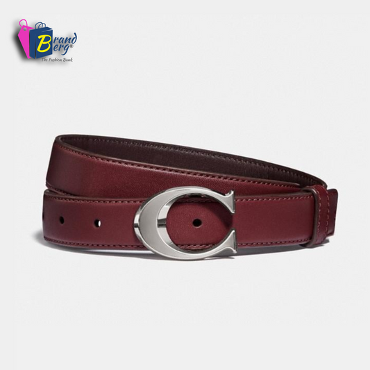 C.O.A.C.H Signature Buckle Belt