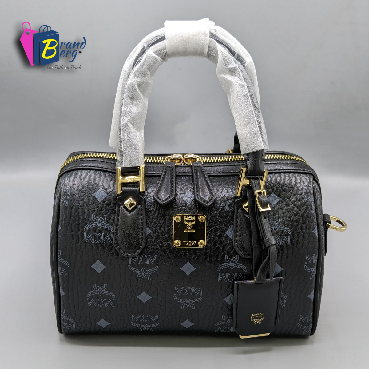 M.C.M Small Shoulder Bag with Strap for Crossbody Wear