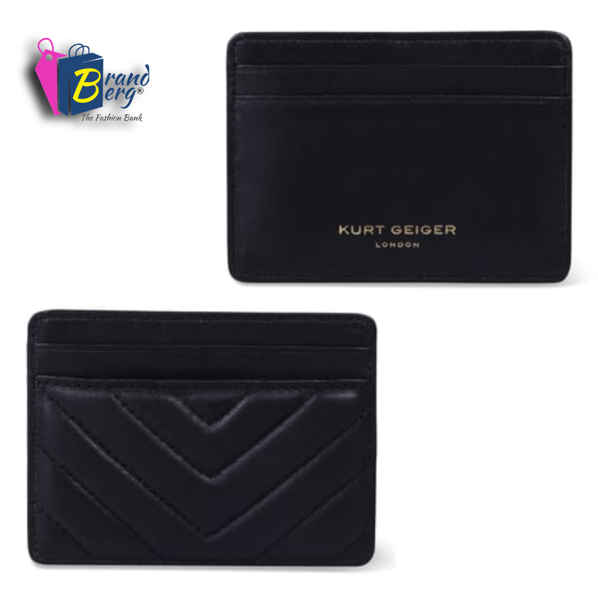 K.U.R.T G.E.I.G.E.R L.O.N.D.O.N Logo Leather Cardholder