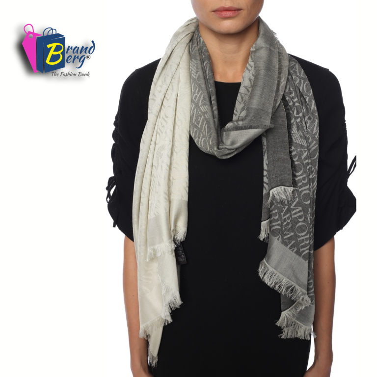 E.M.P.O.R.I.O A.R.M.A.N.I Embroidered Scarf