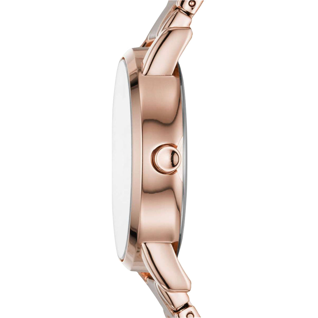 D.K.N.Y Soho Quartz Rose Dial Ladies Watch