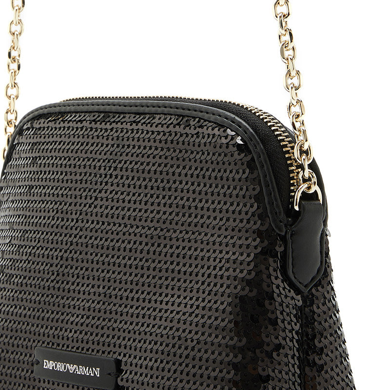 E.M.P.O.R.I.O  A.R.M.A.N.I  Shoulder/Crossbody Ladies Bag with Rounded Beads