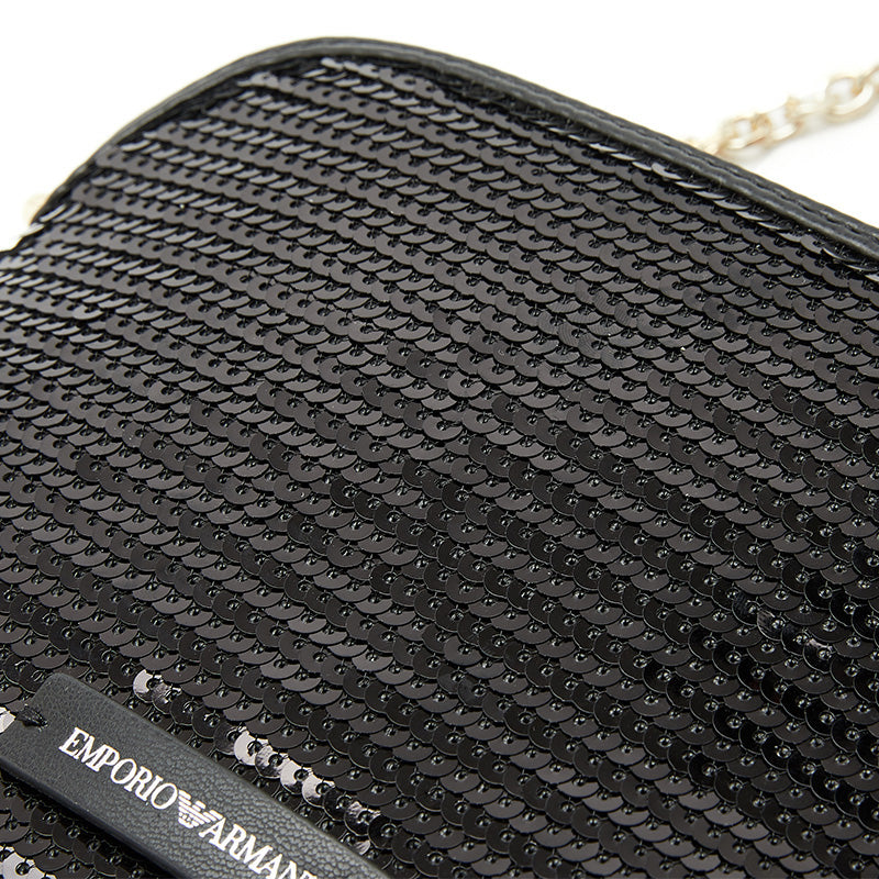 E.M.P.O.R.I.O  A.R.M.A.N.I  Shoulder/Crossbody Ladies Bag with Rounded Beads