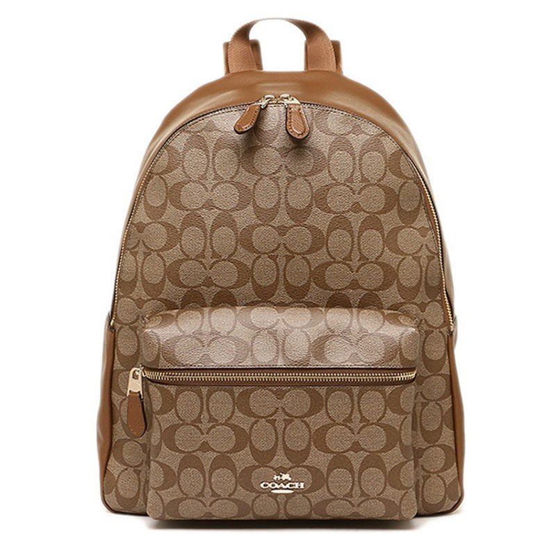 COACH Charlie Backpack In Signature Canvas