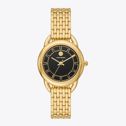 TORY BURCH Ravello Analog/Quartz Ladies Watch in Elegant Gold