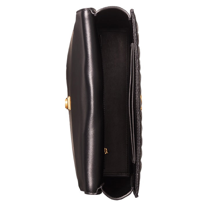 T.O.R.Y B.U.R.C.H Fleming Convertible Shoulder Bag in Elegant Black