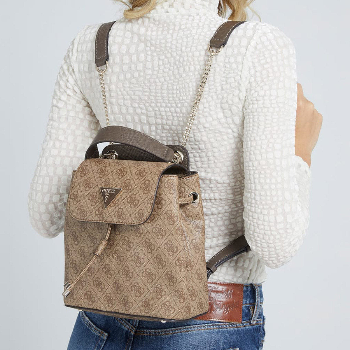 GUESS Cordelia Logo Flap Backpack