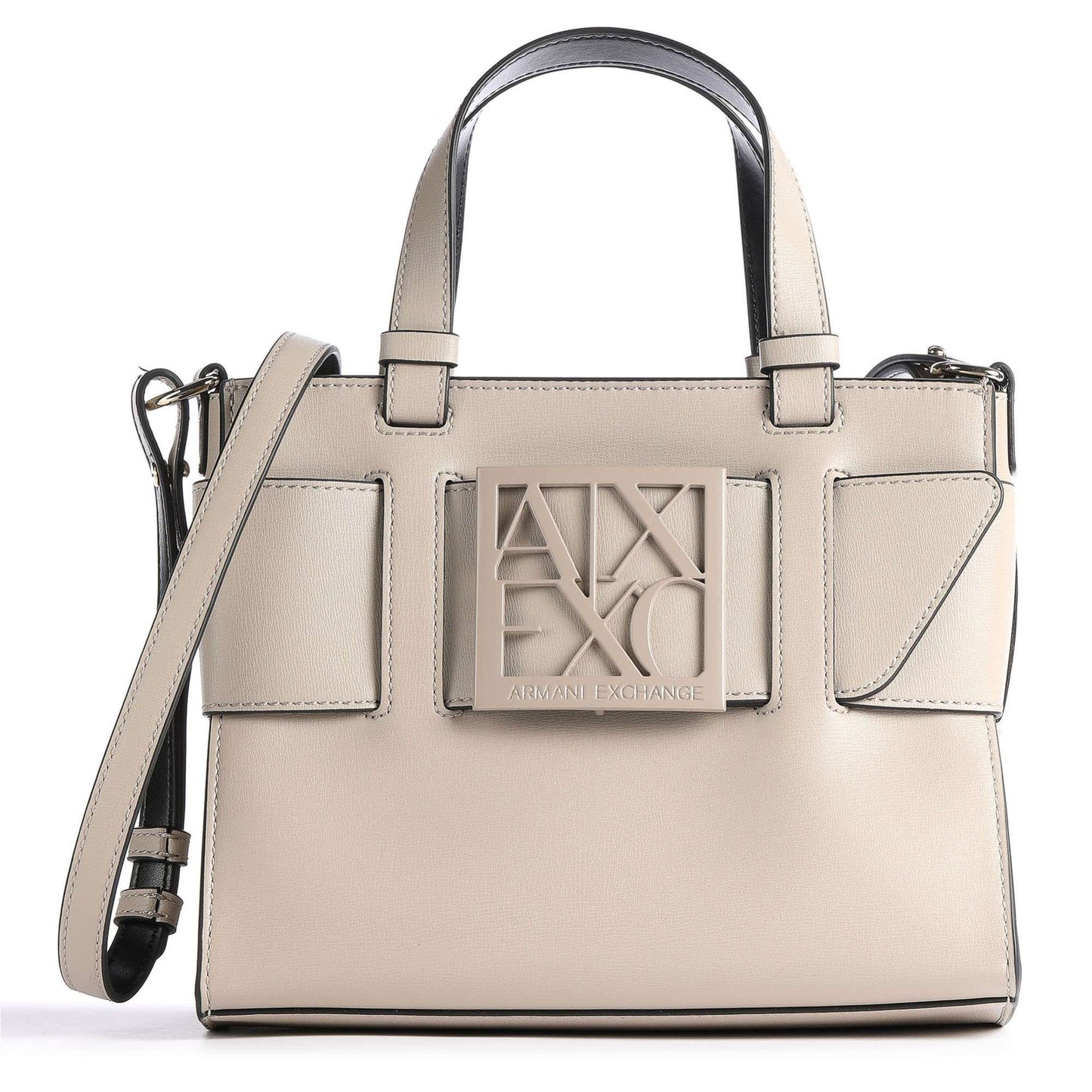 A.R.M.A.N.I E.X.C.H.A.N.G.E Tote Bag with Shoulder/Crossbody Strap