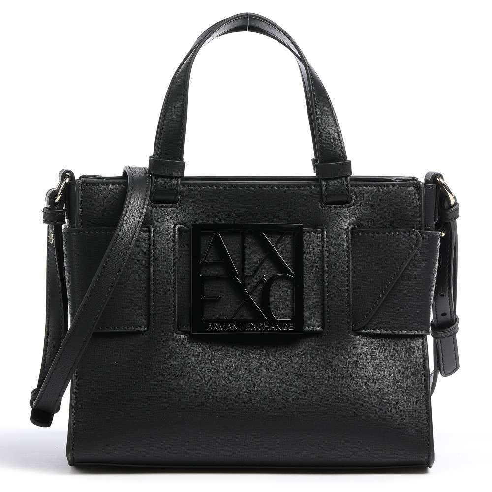 A.R.M.A.N.I E.X.C.H.A.N.G.E Tote Bag with Shoulder/Crossbody Strap