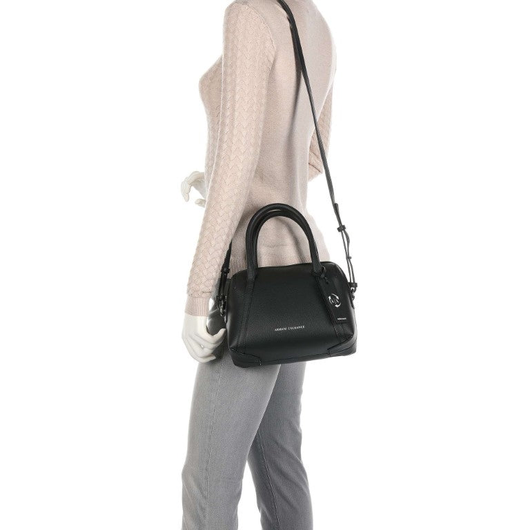 A.R.M.A.N.I E.X.C.H.A.N.G.E Handbag with Detachable Strap for Shoulder/Crossbody Wear