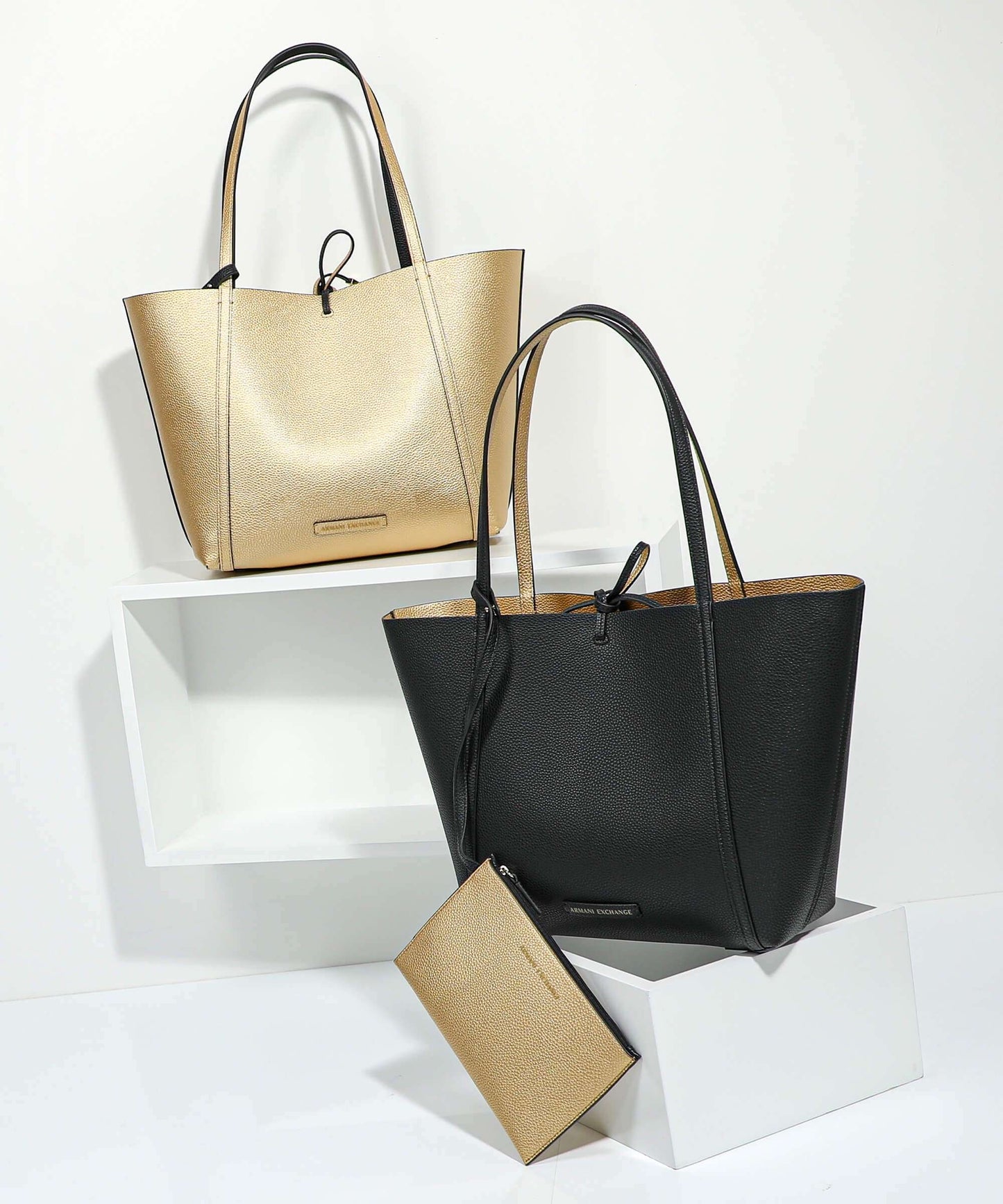 A.R.M.A.N.I E.X.C.H.A.N.G.E Tote Reversible bag