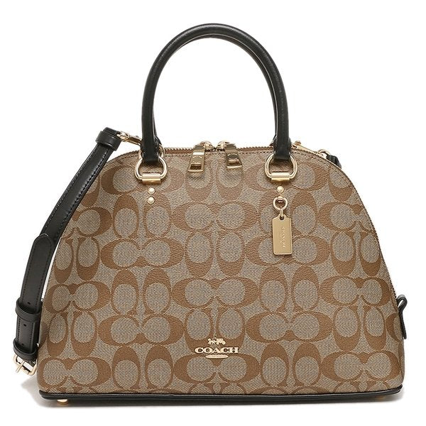 COACH Katy Satchel Bag with Detachable Strap for Shoulder/Crossbody Wear