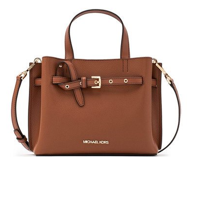 M.I.C.H.A.E.L K.O.R.S Emilia Small Satchel Bag with Strap for Shoulder/Crossbody Wear