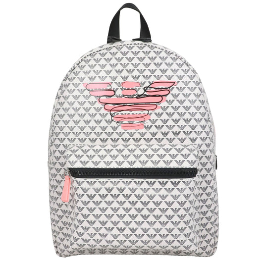 E.M.P.O.R.I.O A.R.M.A.N.I backpack with all-over logo print