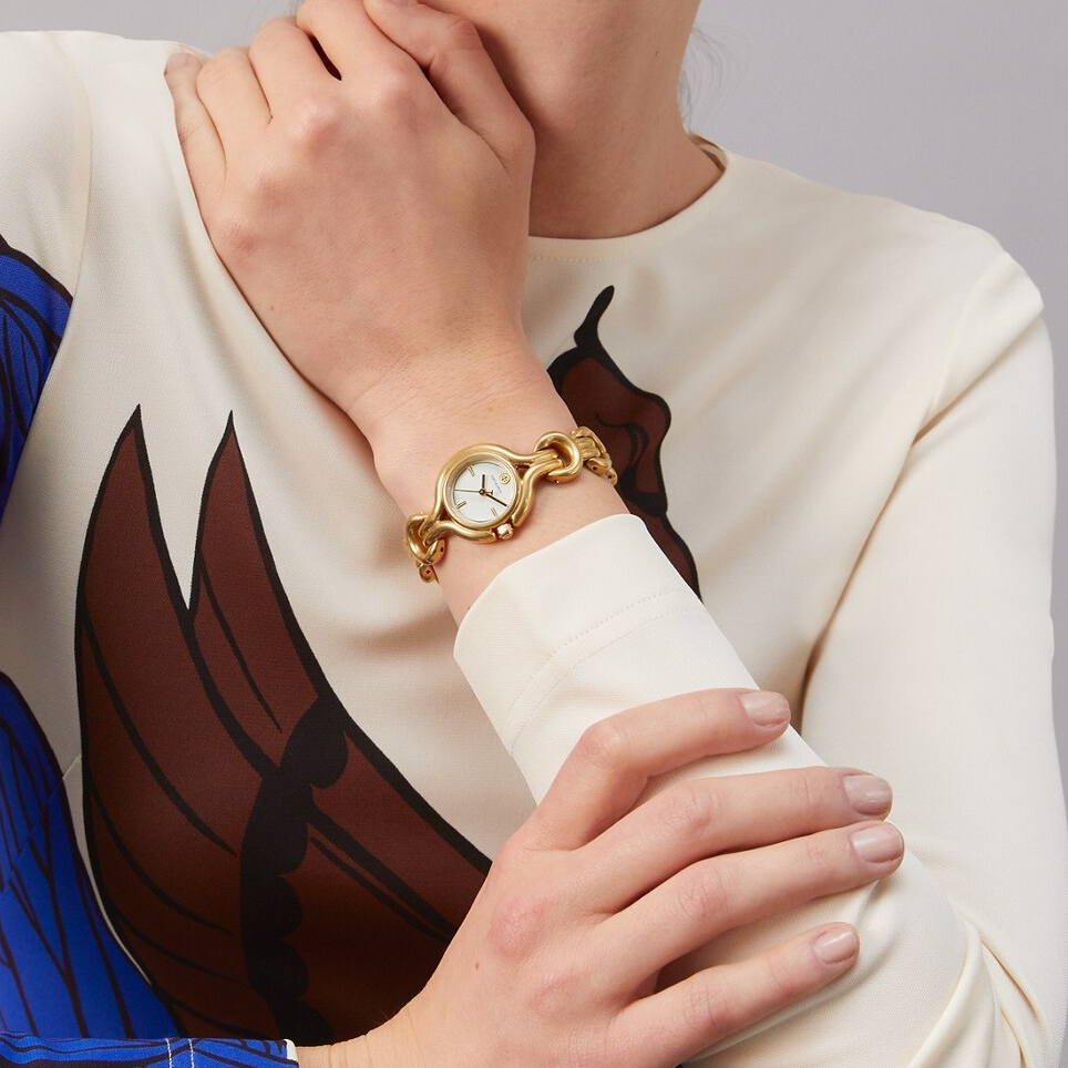 TORY BURCH Classic Braided Knot Analog/Quartz Ladies Watch