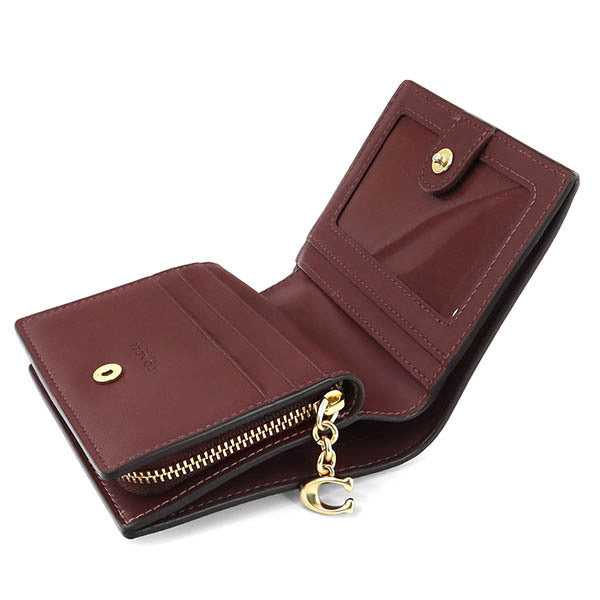 COACH Bi-fold Wallet Multi Heart Floral Print Ladies Wallet