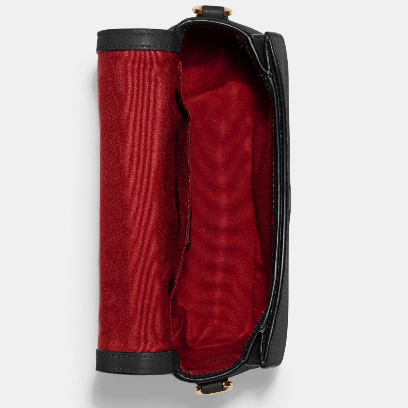 COACH Saddle Bag With Horse And Carriage with Detachable Strap for Shoulder/Crossbody Wear