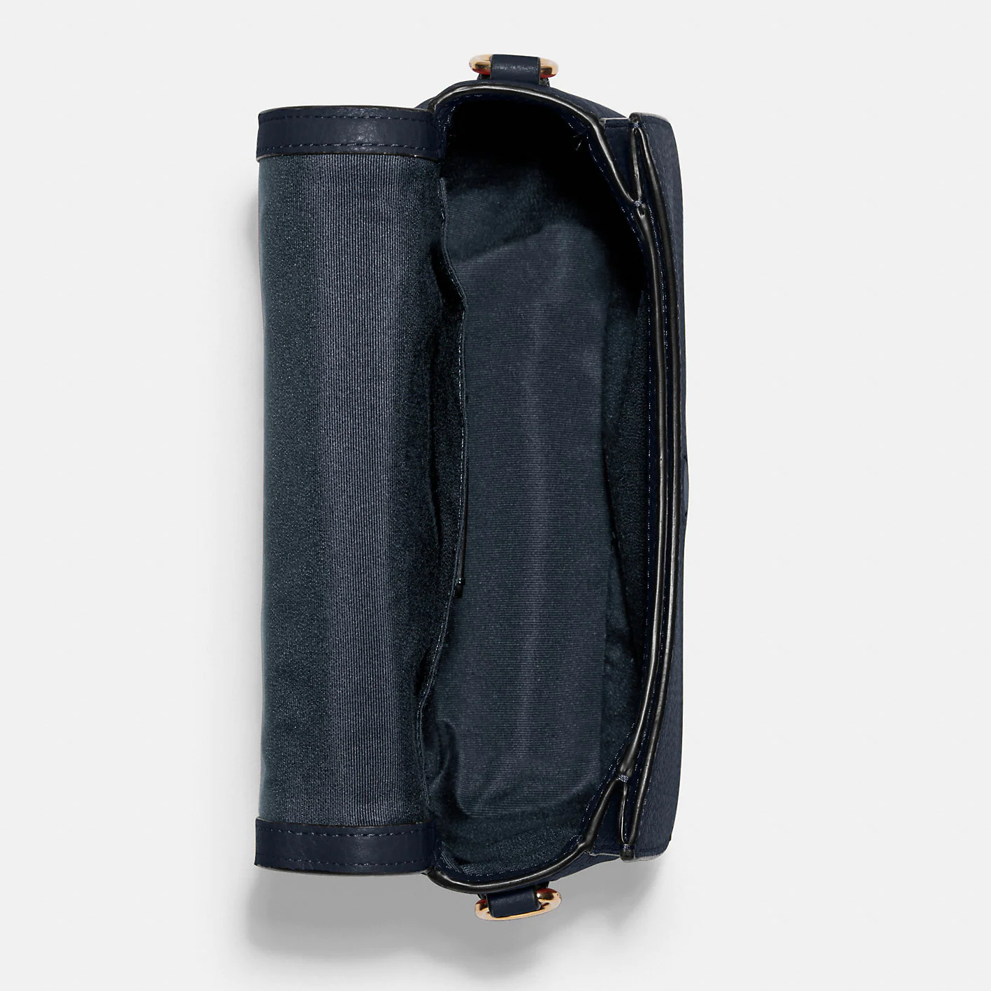 COACH Saddle Bag With Horse And Carriage with Detachable Strap for Shoulder/Crossbody Wear