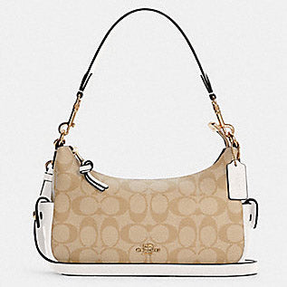 COACH PENNIE SHOULDER/Crossbody BAG IN SIGNATURE CANVAS