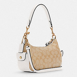 COACH PENNIE SHOULDER/Crossbody BAG IN SIGNATURE CANVAS