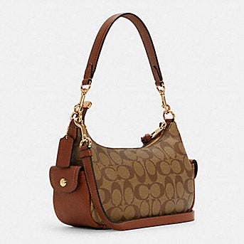 COACH PENNIE SHOULDER/Crossbody BAG IN SIGNATURE CANVAS