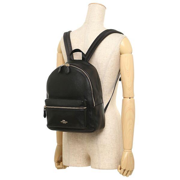 Coach Medium Charlie Backpack with Gold Zipper