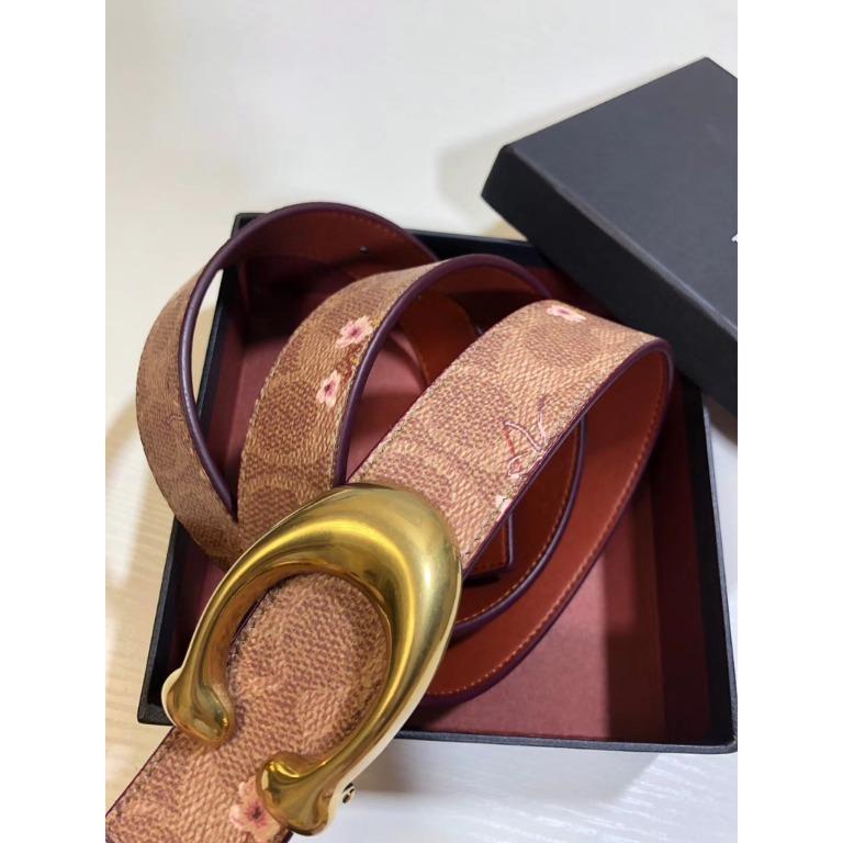 COACH Women’s Double-Sided Belt