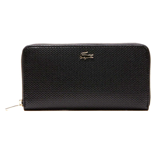 LACOSTE Women's Chantaco Pique Zip Wallet