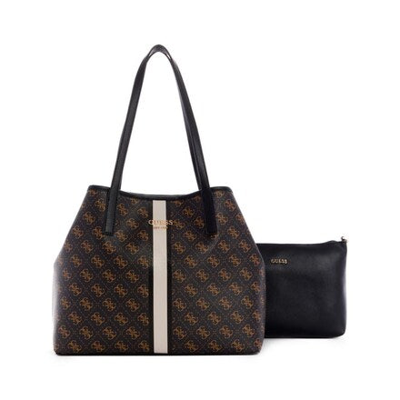 GUESS Vikky Tote in Brown