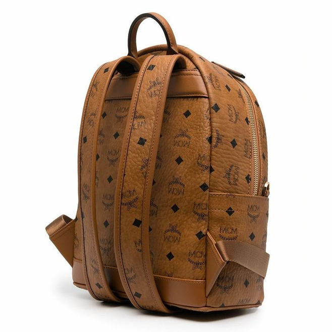 MCM WOMEN'S LOGO BACKPACK