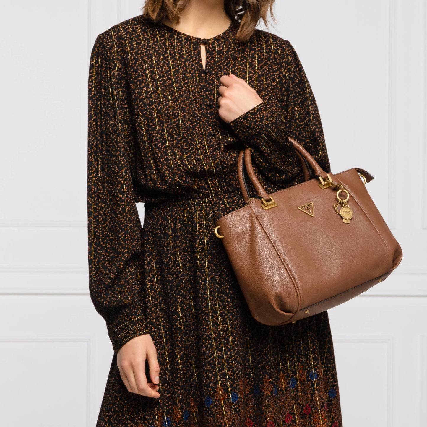 GUESS Destiny Satchel Bag/Handbag