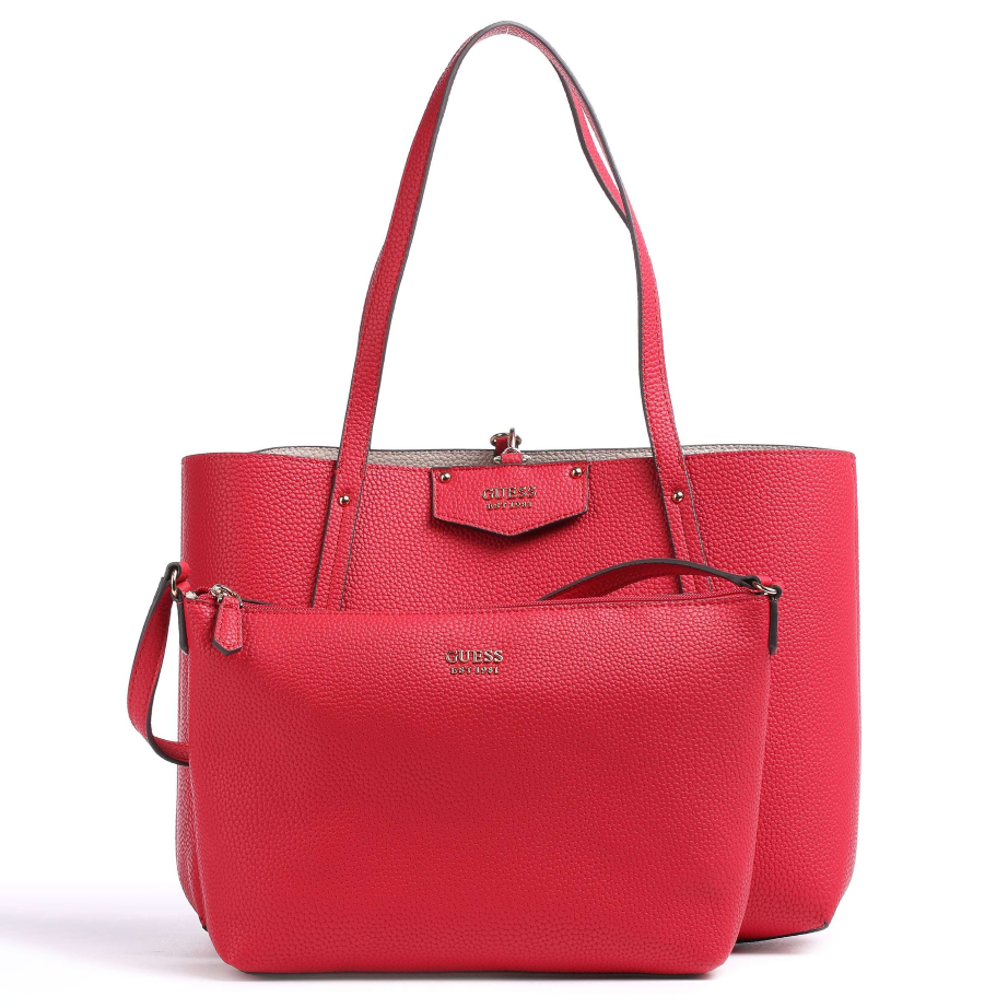 GUESS Bag Eco Brenton Reversible Tote Bag with Detachable Pouch