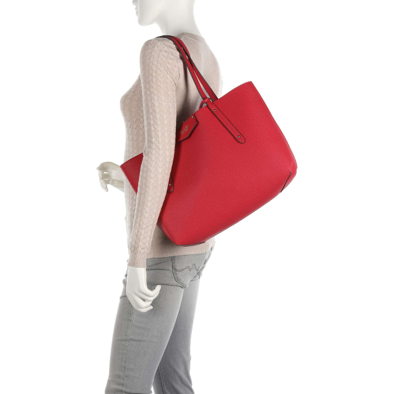 GUESS Bag Eco Brenton Reversible Tote Bag with Detachable Pouch