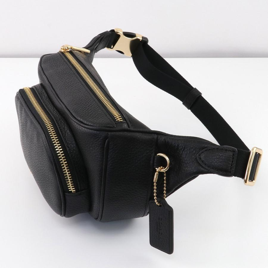 COACH Body/Waist Bag in Black Leather