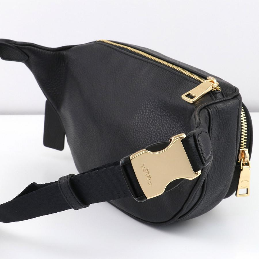 COACH Body/Waist Bag in Black Leather