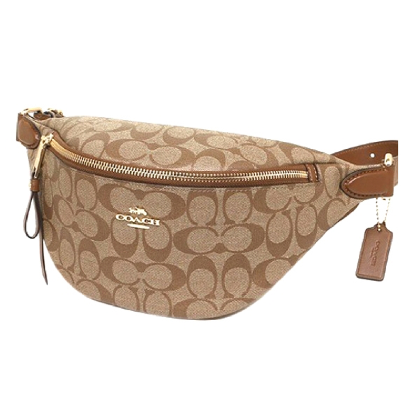 COACH BELT BAG IN SIGNATURE CANVAS (Waist Bag)