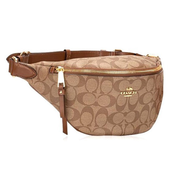 COACH BELT BAG IN SIGNATURE CANVAS (Waist Bag)