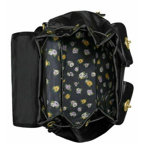 Coach Nylon Leather Cargo Backpack