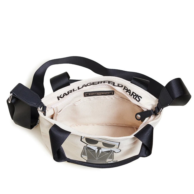 KARL LAGERFELD Kristen Canvas Crossbody