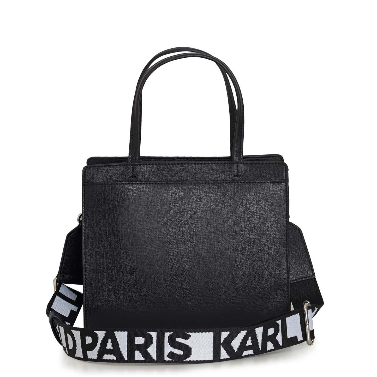 KARL LAGERFELD PARIS Maybelle Satchel Bag With Strap for Shoulder/Crossbody Wear