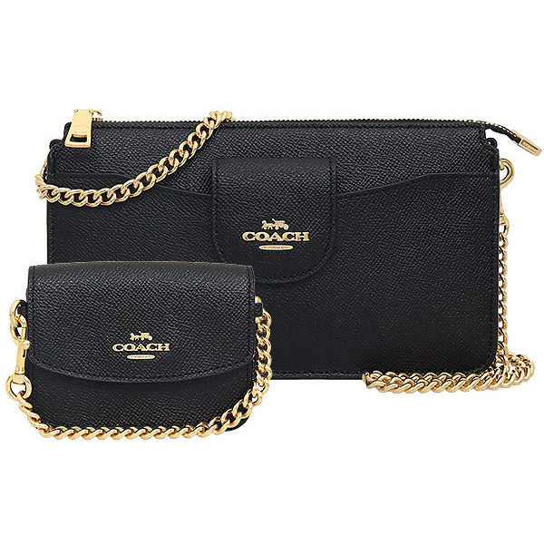 COACH POPPY CROSSBODY with Detachable Strap for Shoulder/Crossbody Wear